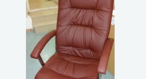 Обтяжка офисного кресла. Егорьевск